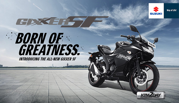 Suzuki Gixxer SF 2019 price nepal