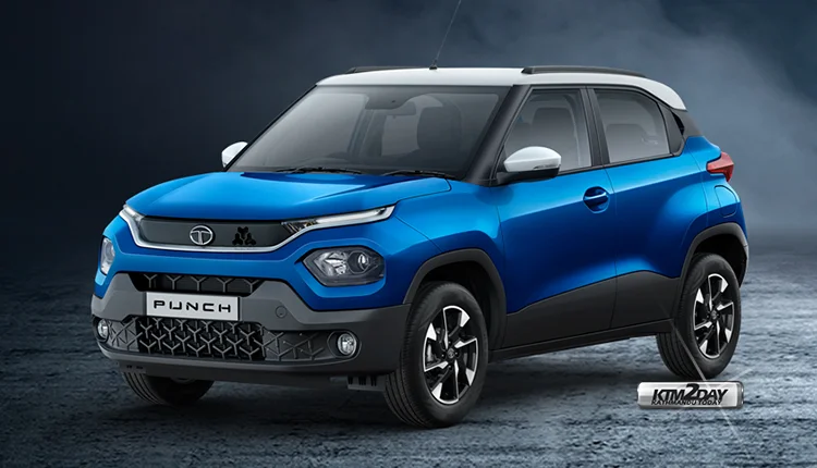 Tata Punch front angle view