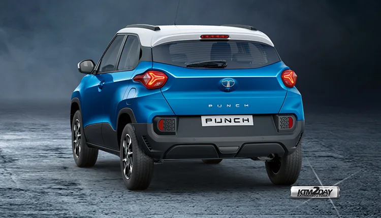 Tata Punch rear view
