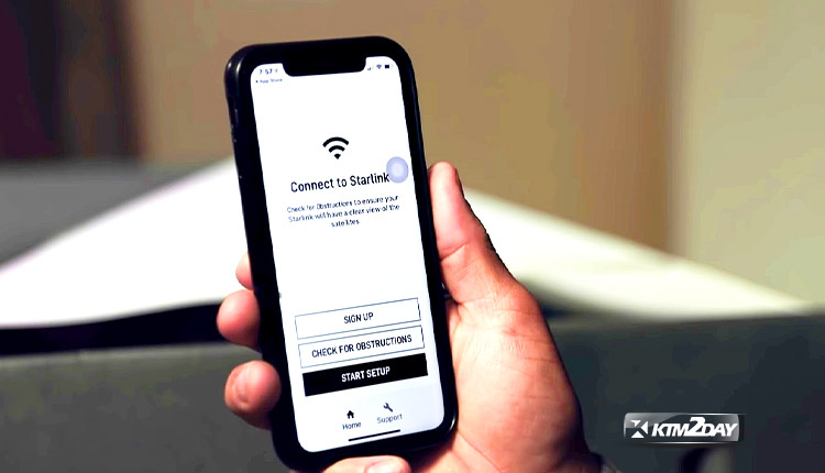 Starlink Mobile Connection